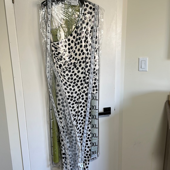 Zara polka dot dress size large - Picture 2 of 3